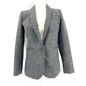 J. Crew‎  Gray wool single breasted Blazer (00)